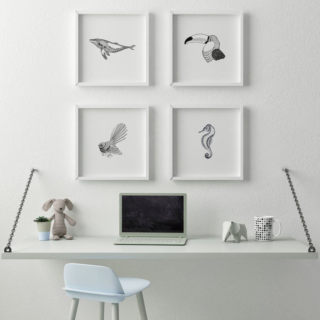 Animal Minis - Set of Prints