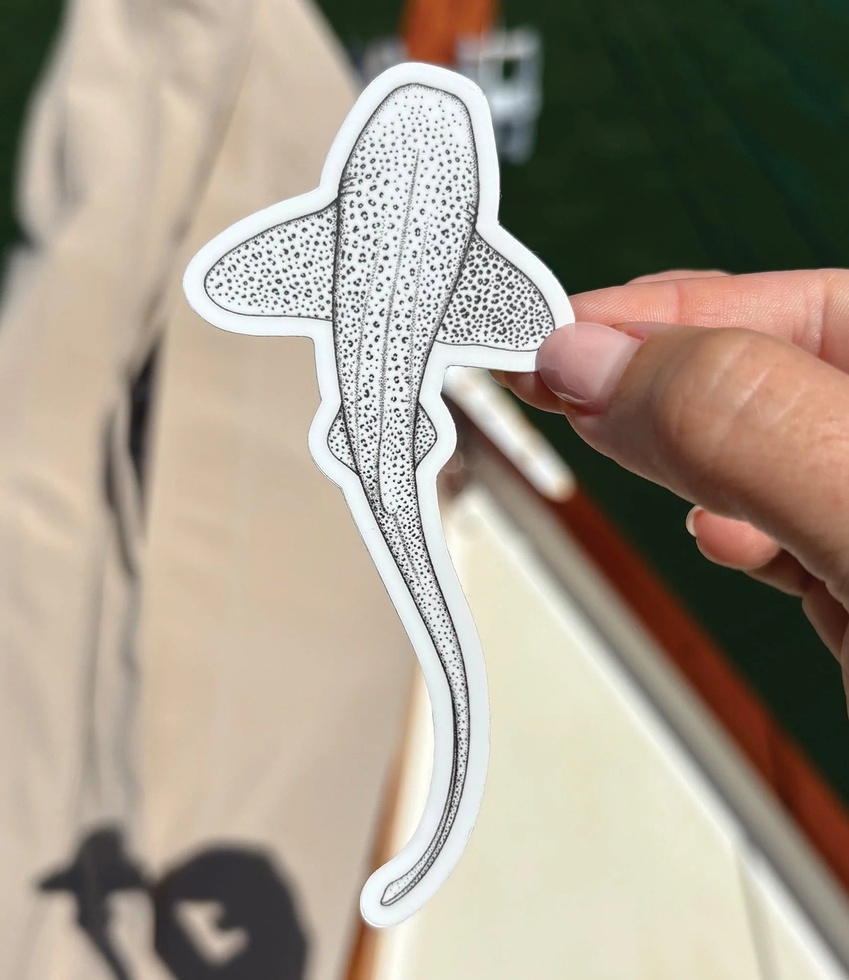 Leopard Shark Sticker